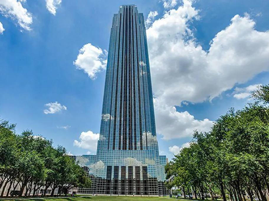 Williams Tower, Houston,—where clients enjoy a professional image, elegant offices, and access to upscale business facilities.